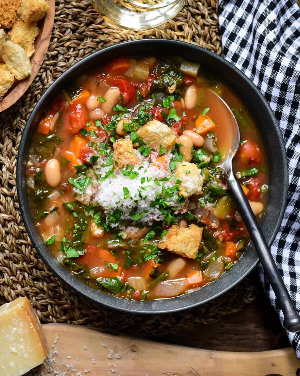 Rustic Vegetable Bean Stew