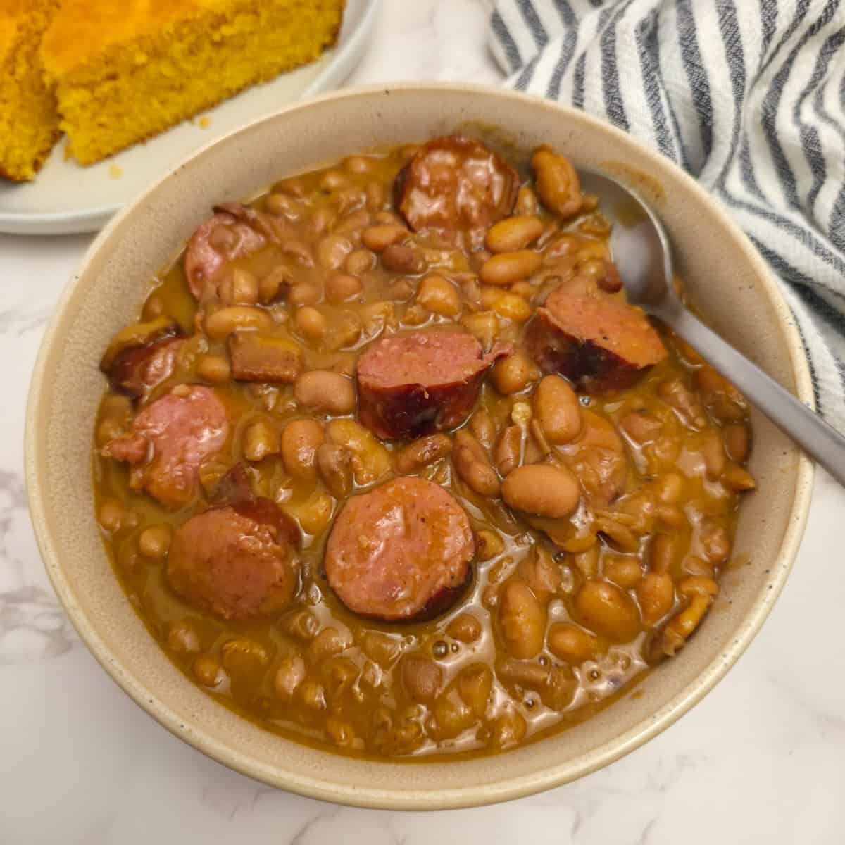 Pinto Bean Soup with Sausage