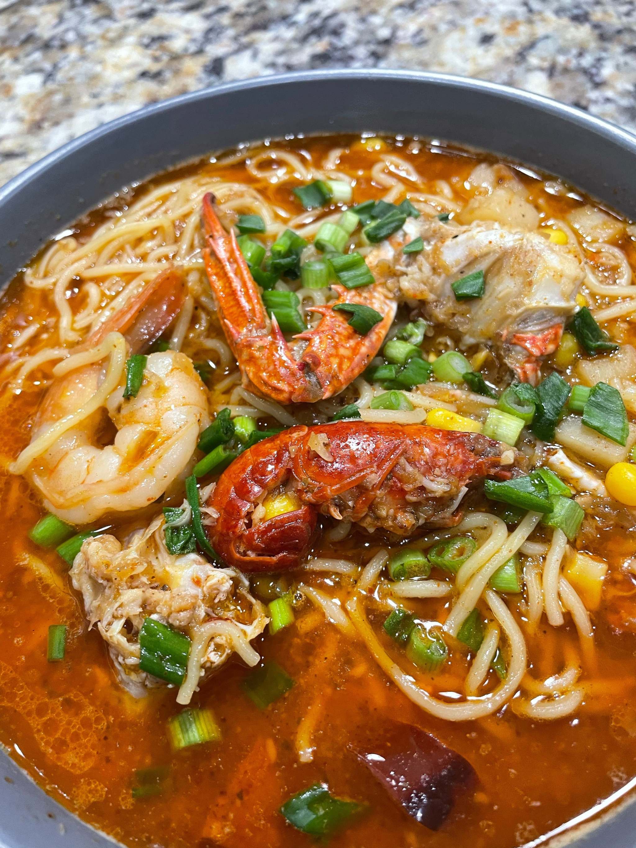 Spicy Seafood Noodle Soup