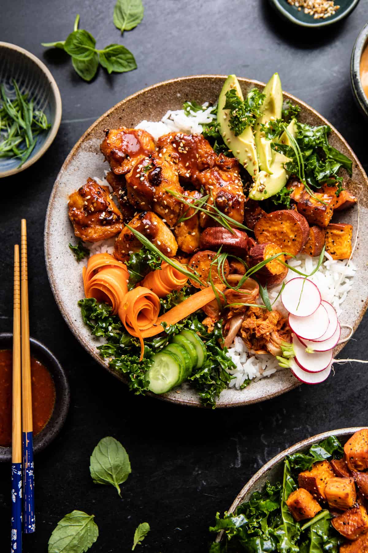 Korean BBQ Chicken Bowl