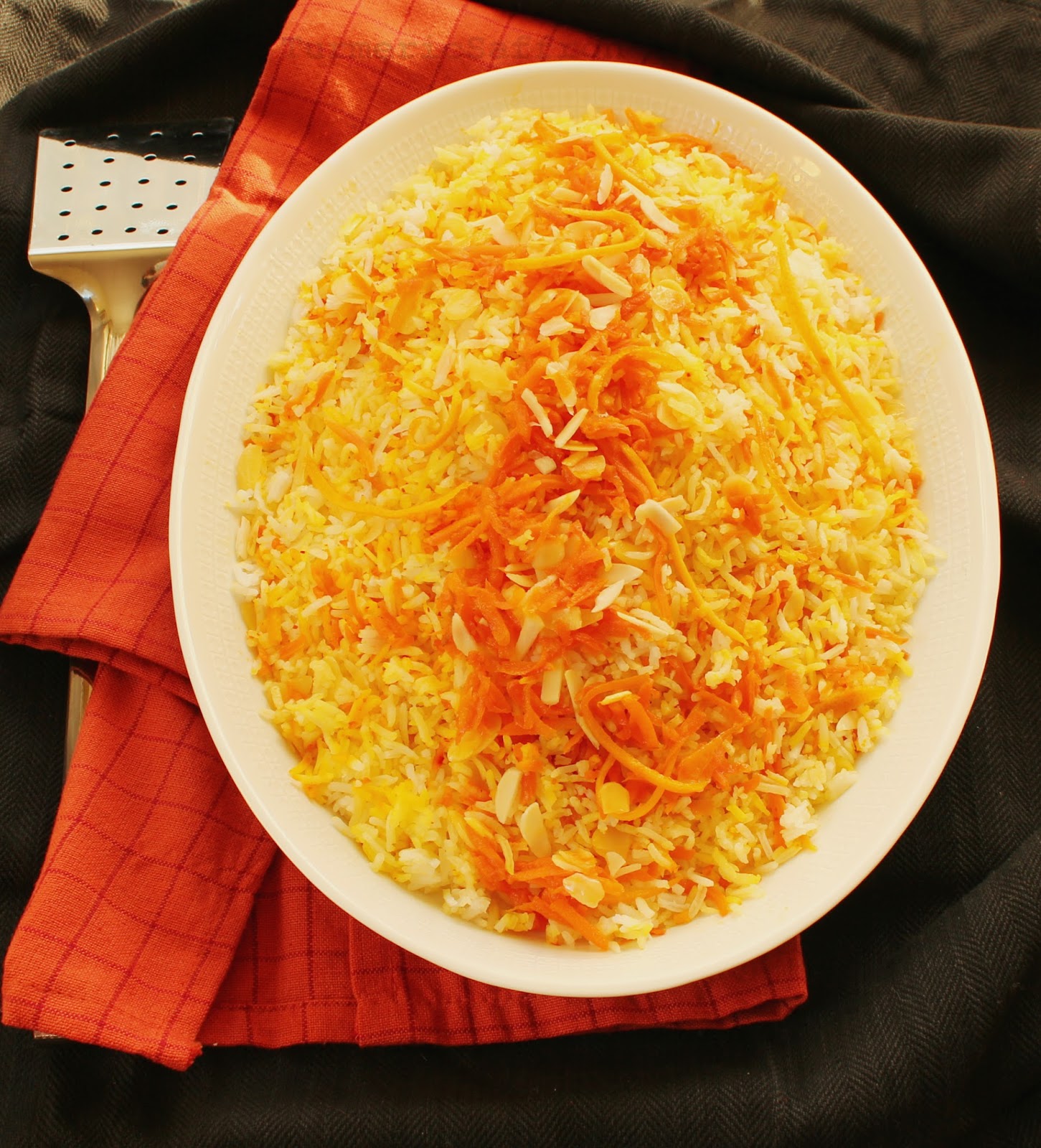 Orange Saffron Rice