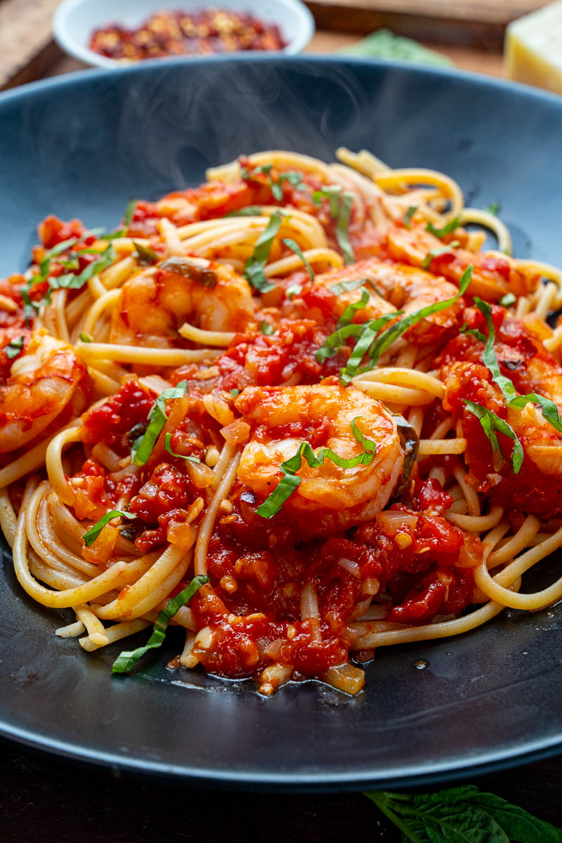 Spicy Shrimp Fra Diavolo