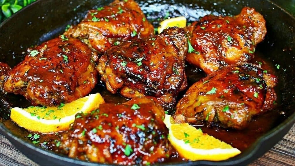 Orange Glazed Chicken