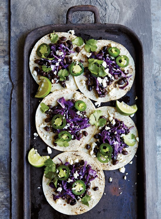 Spicy Black Bean Tacos