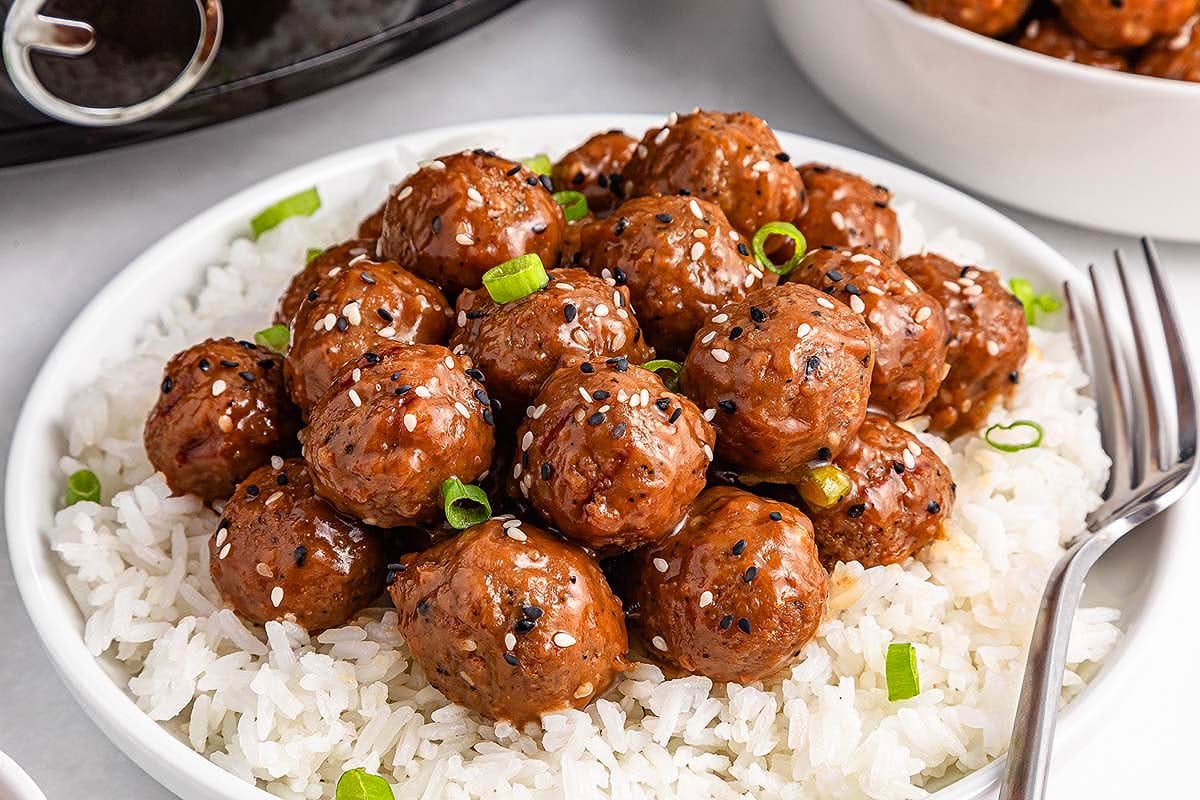 Asian Ginger Meatballs