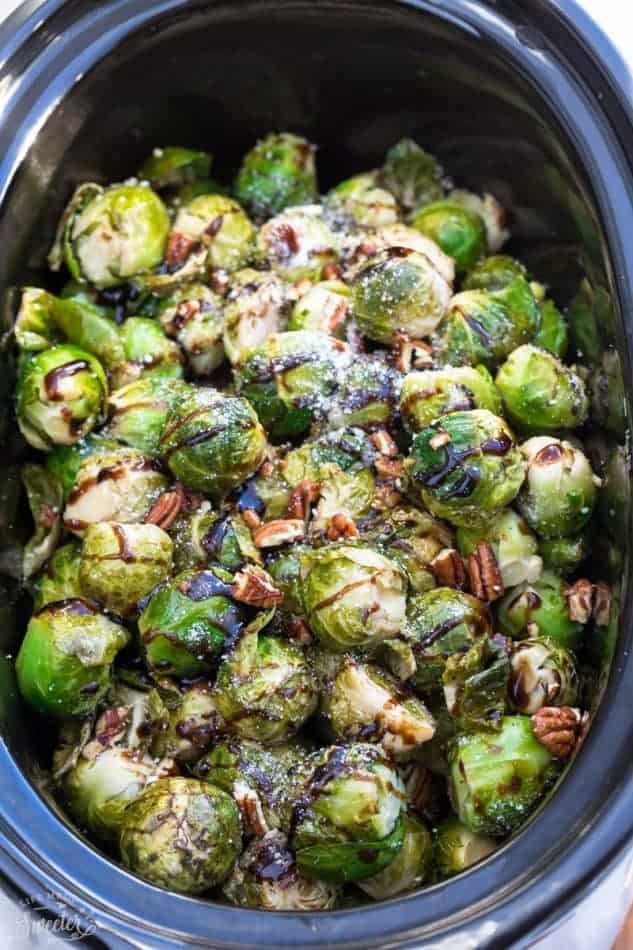 Balsamic Glazed Brussels Sprouts