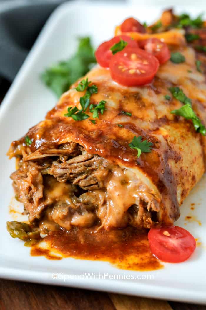 Hamburger Burrito Filling