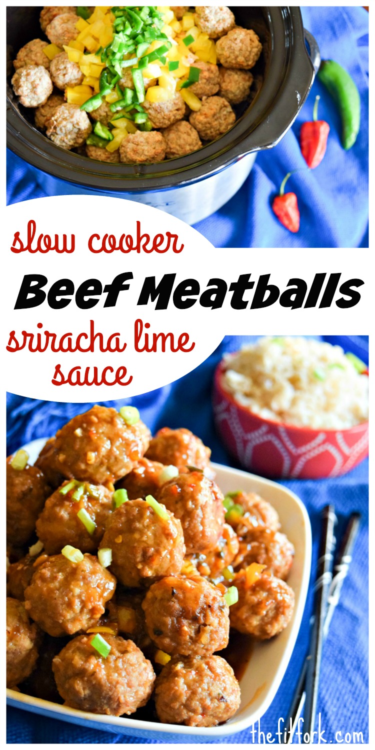 Spicy Sriracha Lime Meatballs