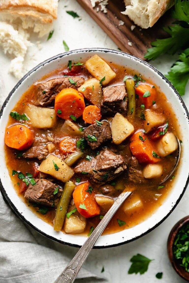 Beef Stew With Root Vegetables