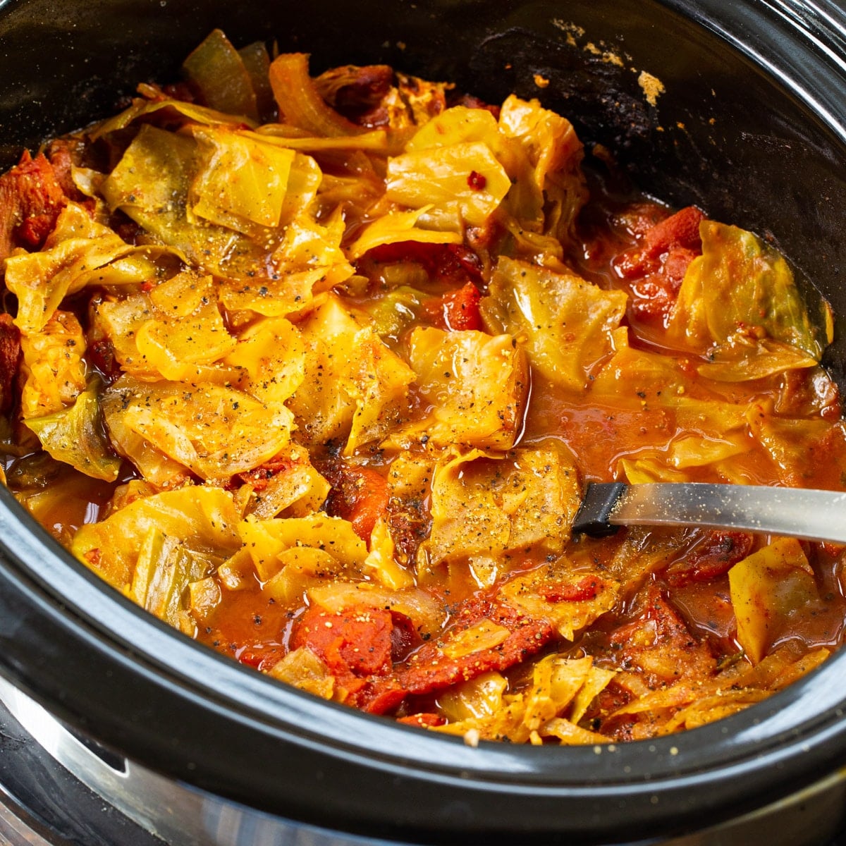 Cabbage and Tomato Ragù