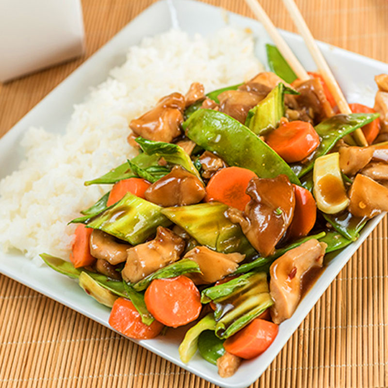 Teriyaki Chicken with Vegetables