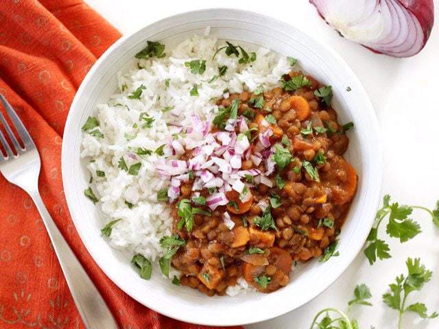 Coconut Lentil Curry