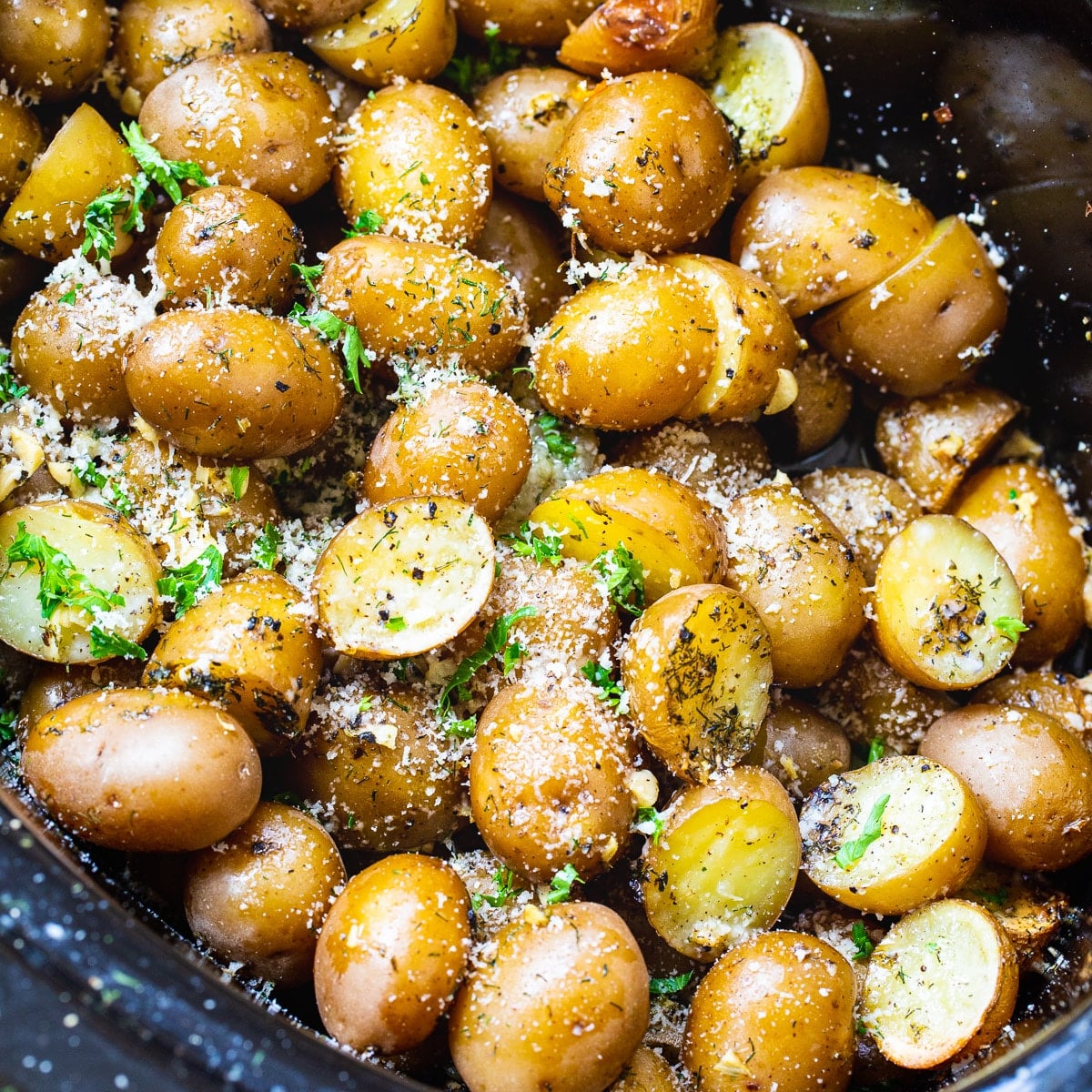 Garlic Parmesan Roasted Potatoes