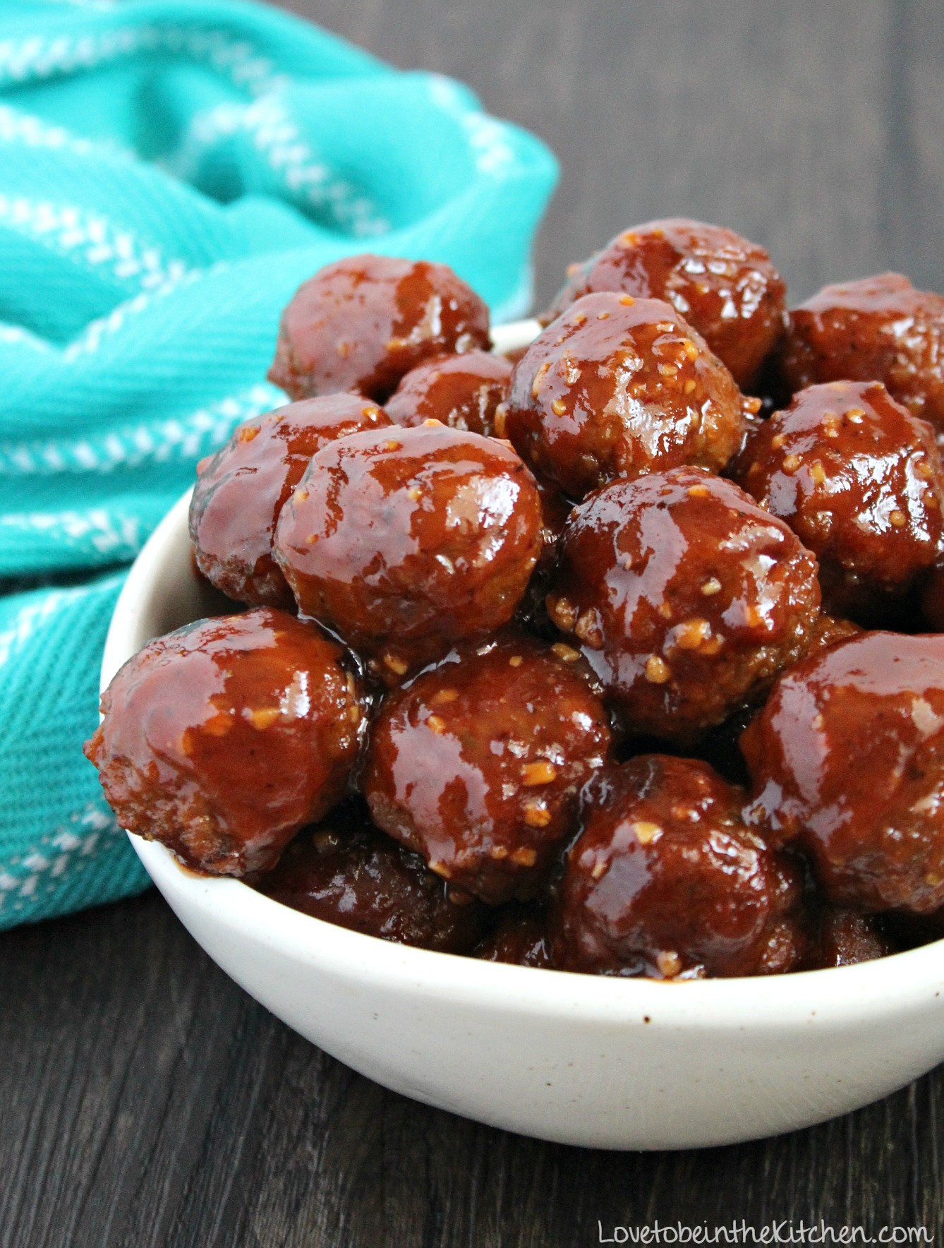 Honey Garlic Soy Meatballs