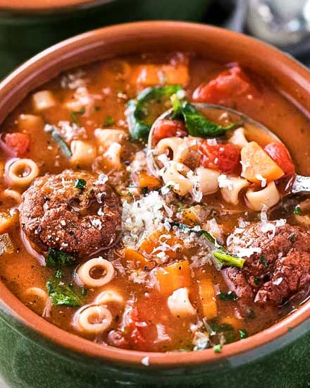 Italian Meatball Soup