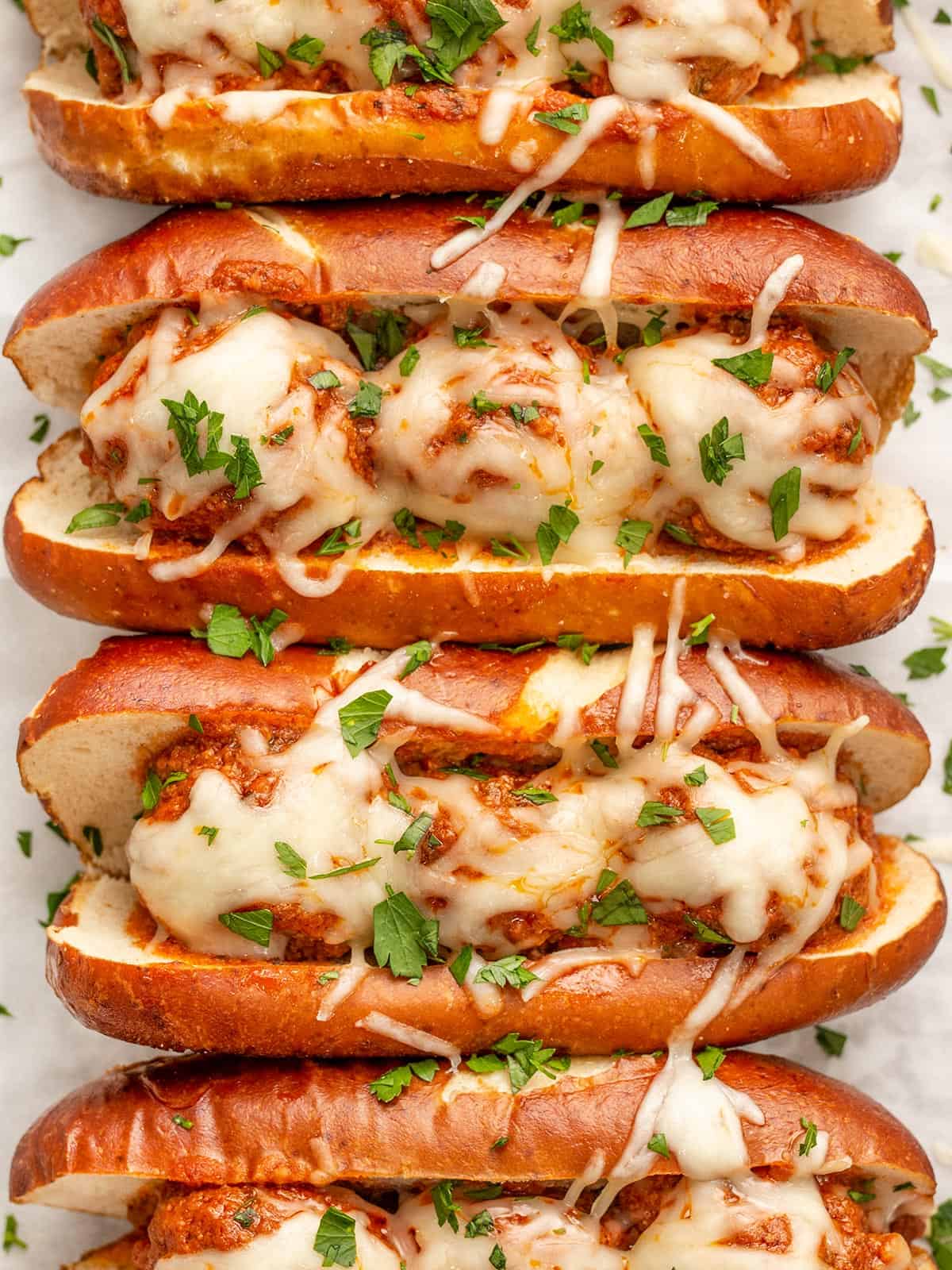 Hamburger Meatball Subs
