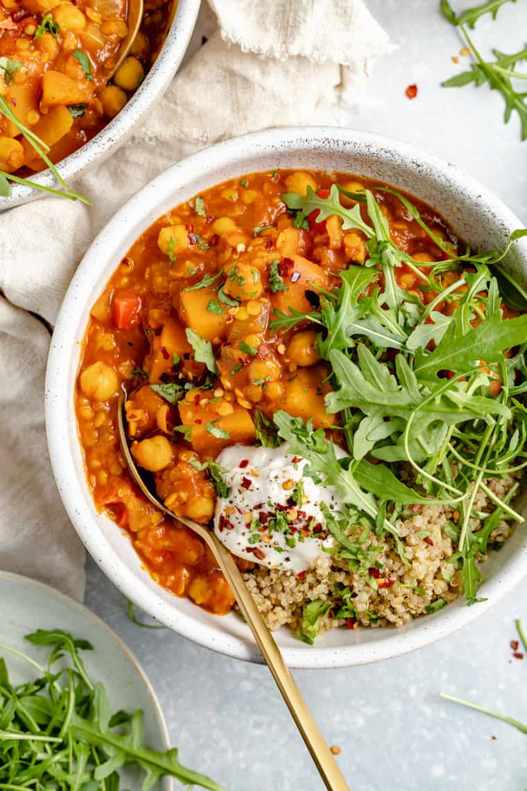 Harissa Chickpea Stew