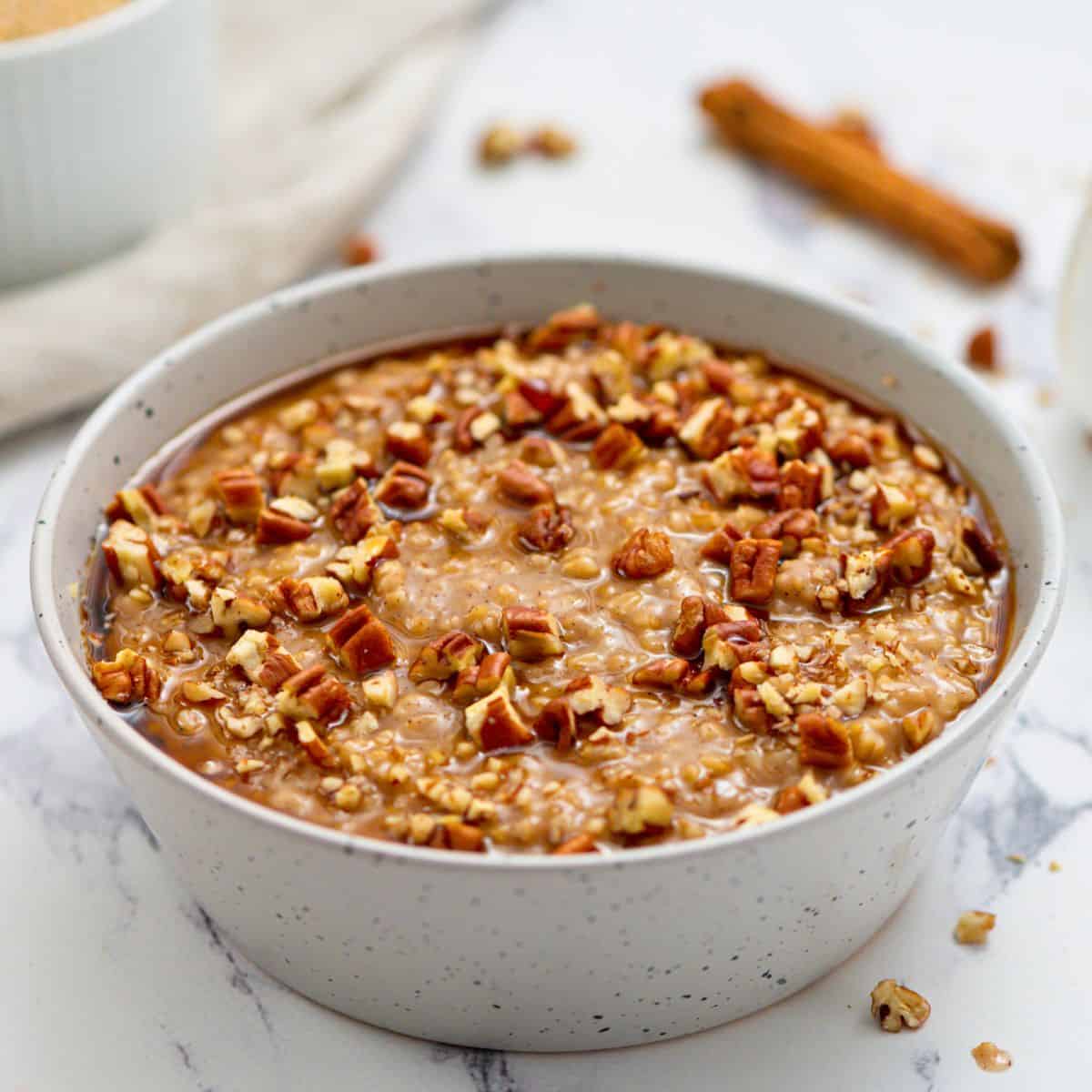 Brown Sugar Cinnamon Oatmeal