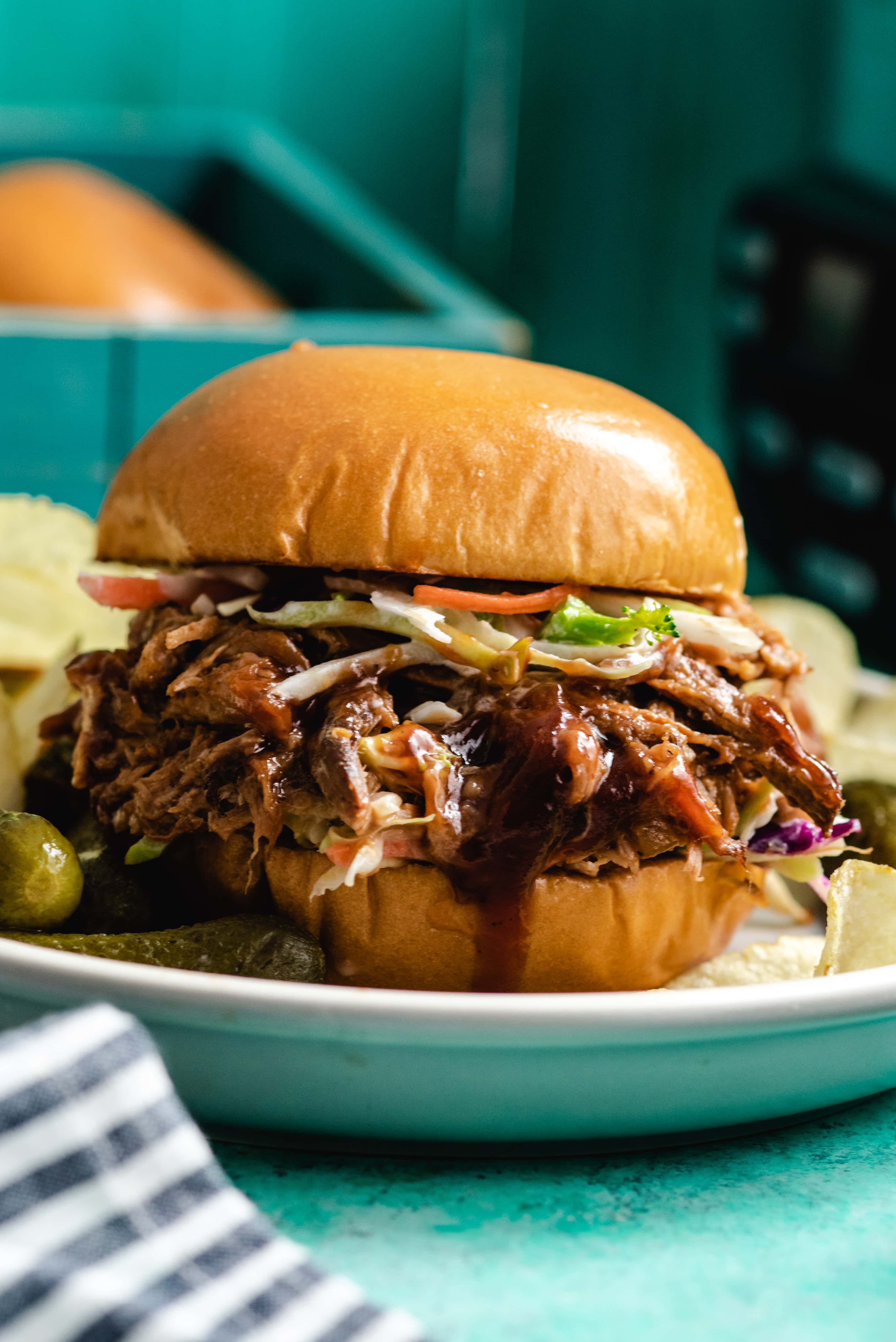 Pulled Pork with Garlic Aioli