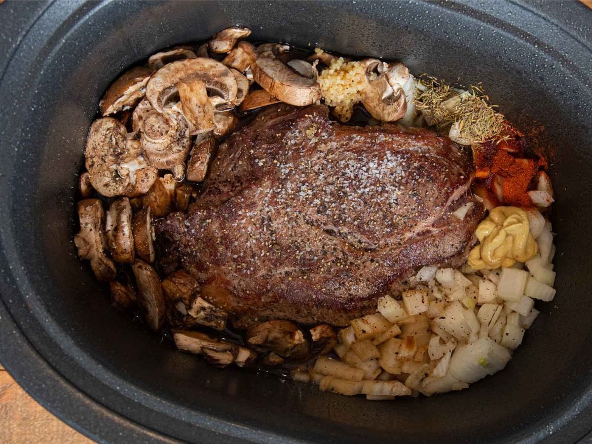 Beef Roast with Mushrooms
