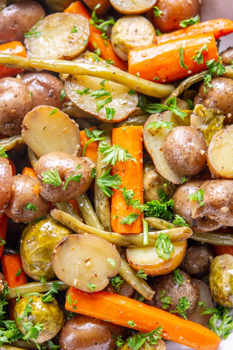Slow Cooker Vegetable Medley