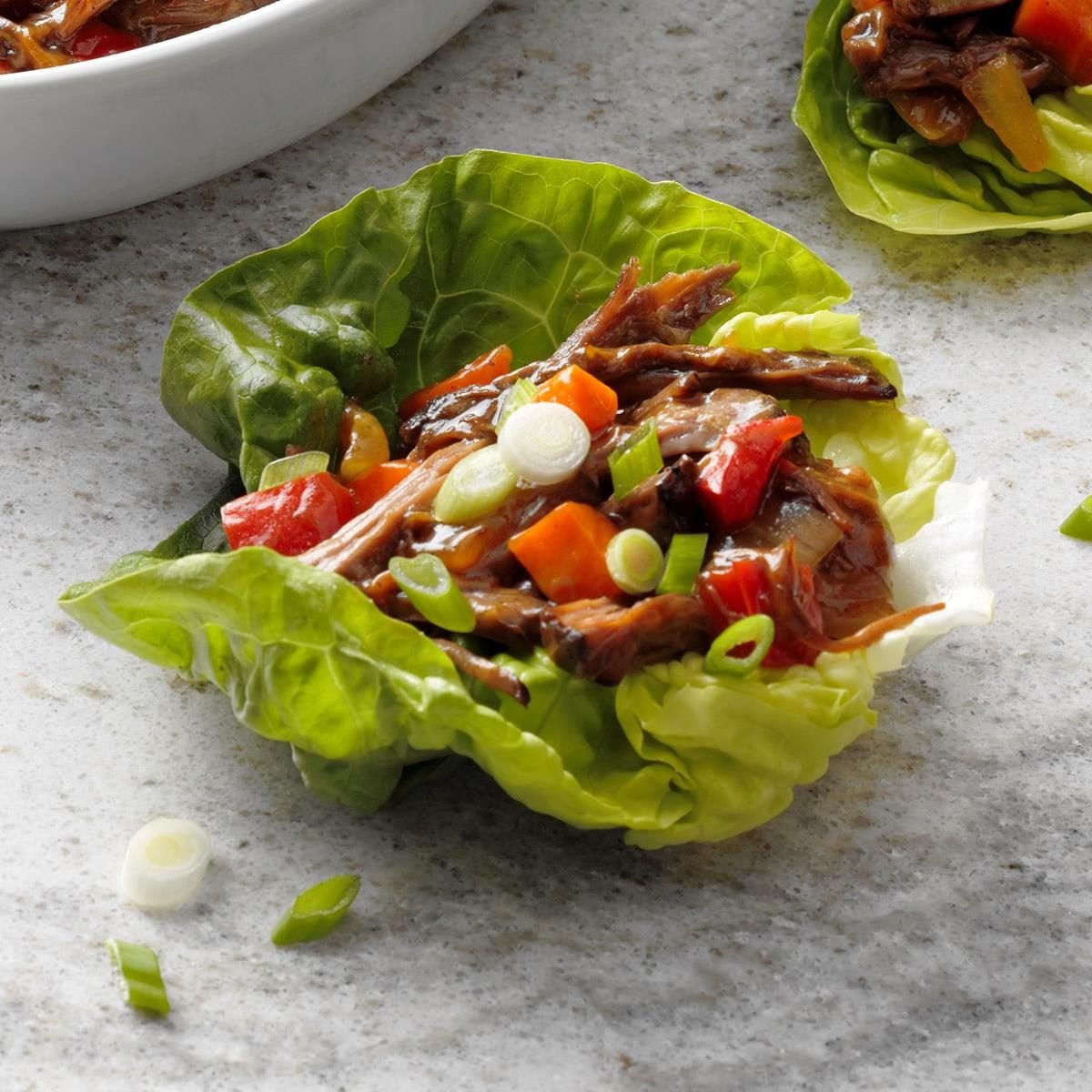 Beef Lettuce Wraps