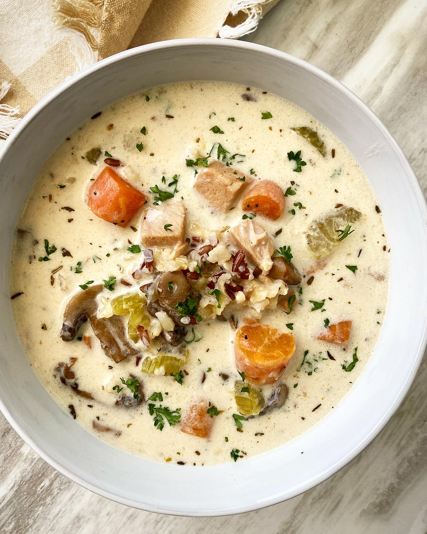 Turkey and Wild Rice Soup