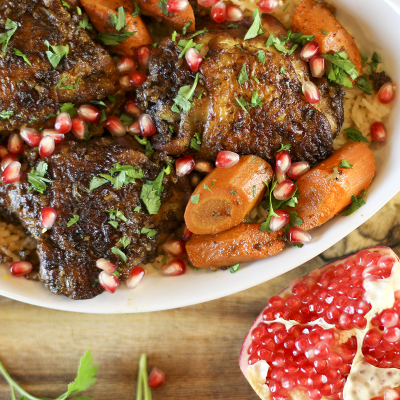 Pomegranate Molasses Chicken