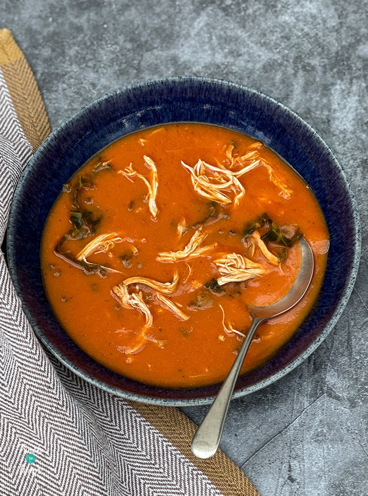Smoky Chorizo Chicken Soup