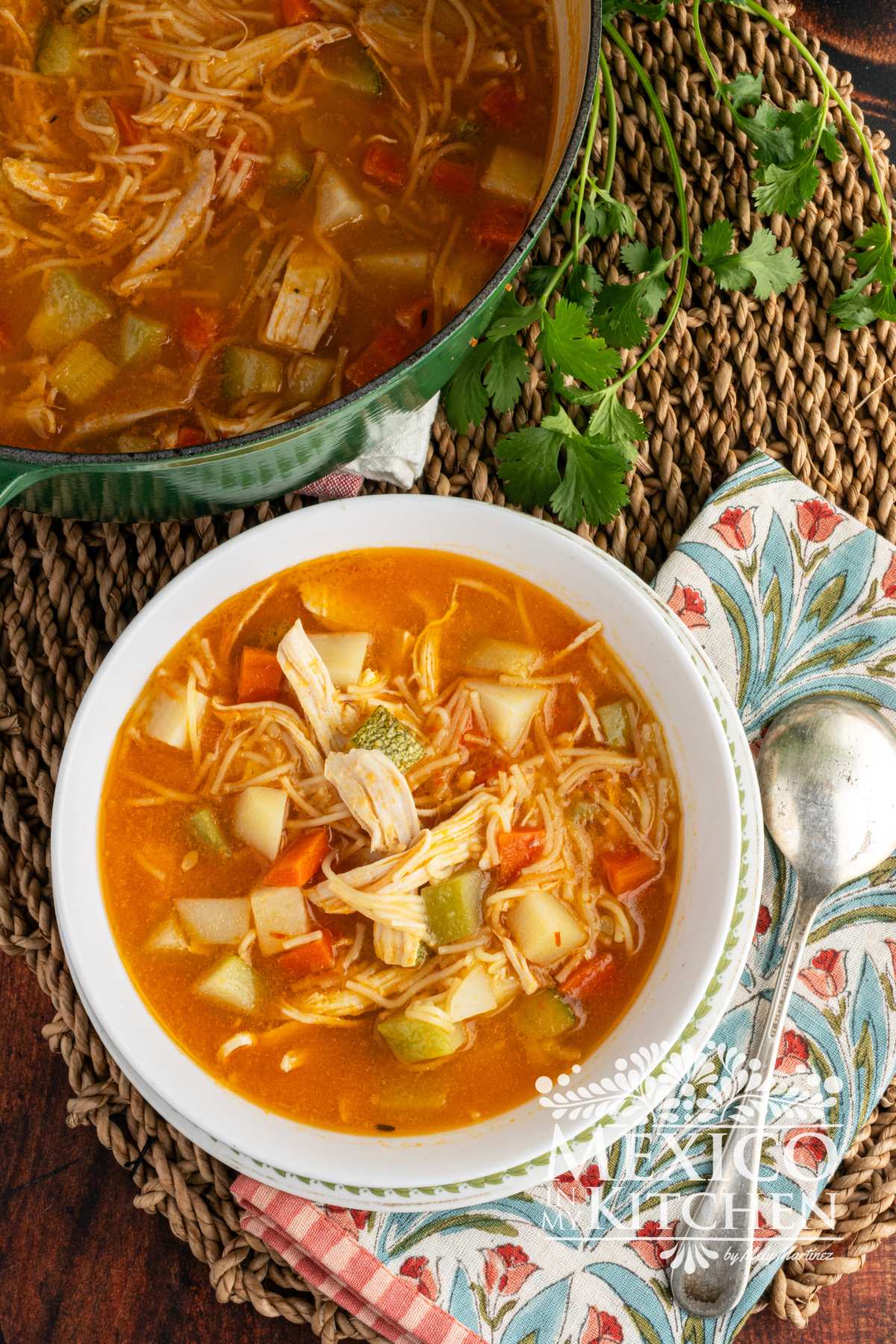Mexican Chicken Sopa de Fideos