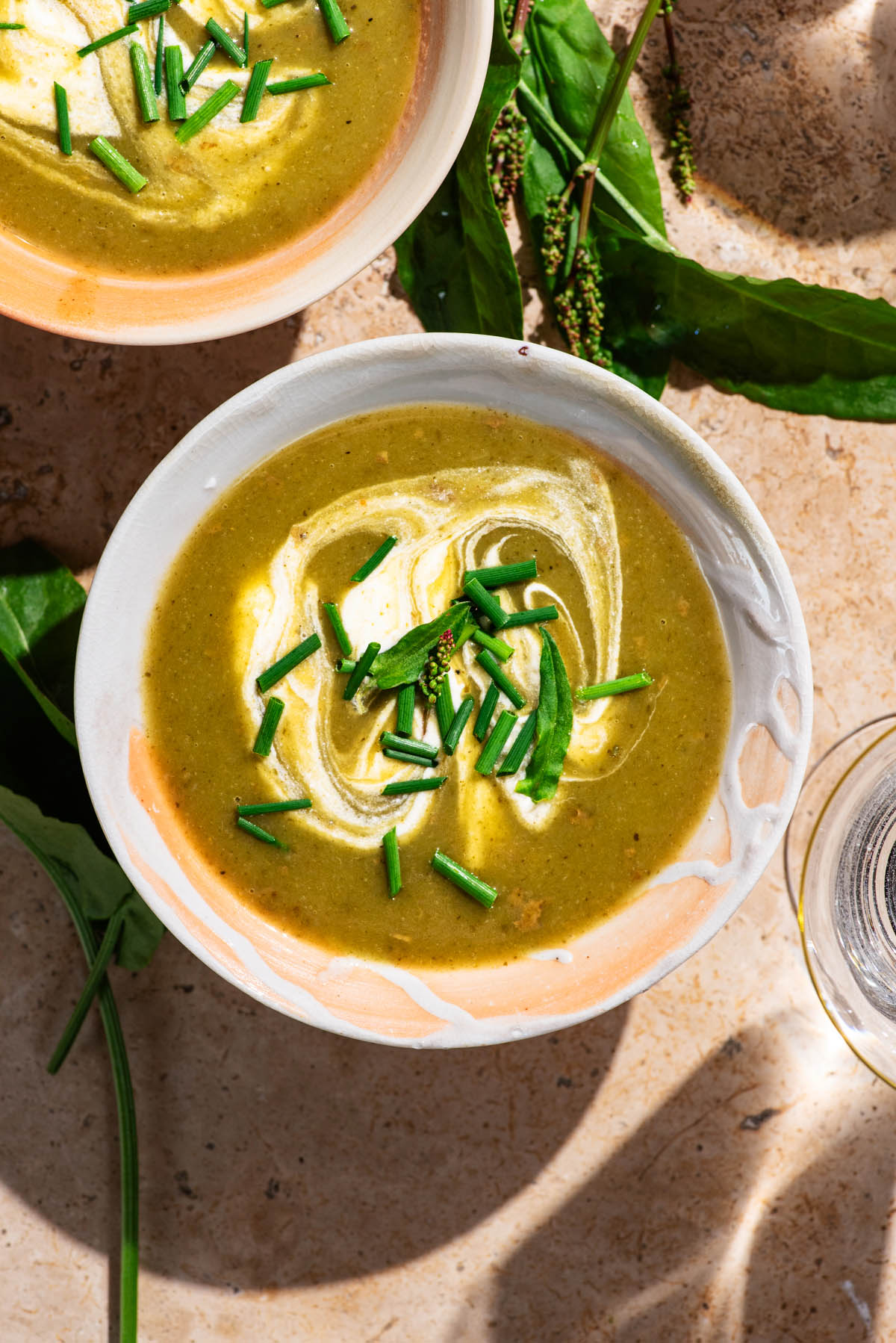Sorrel and Potato Puree