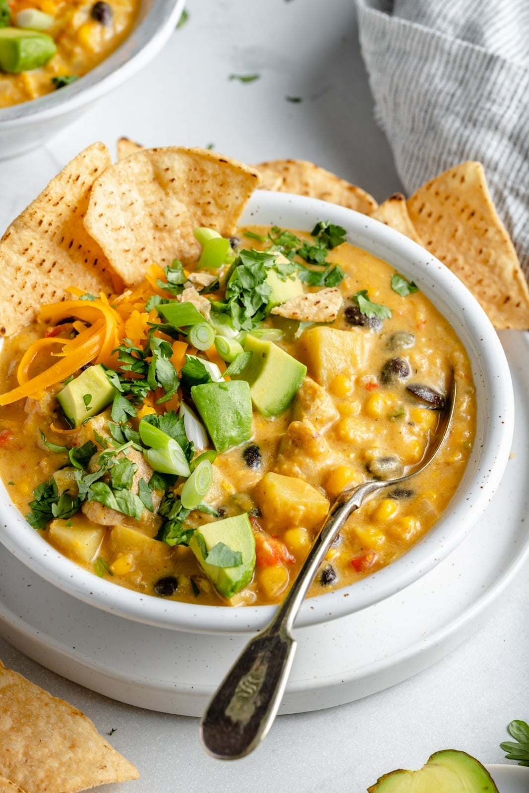 Southwestern Corn Chicken Soup