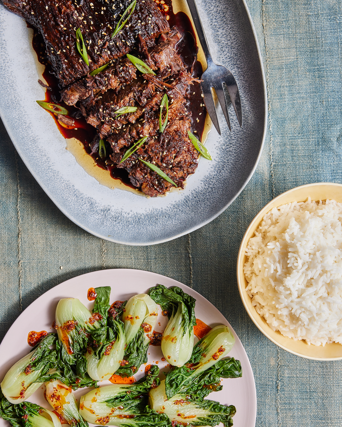 Asian-Inspired Soy Ginger Brisket