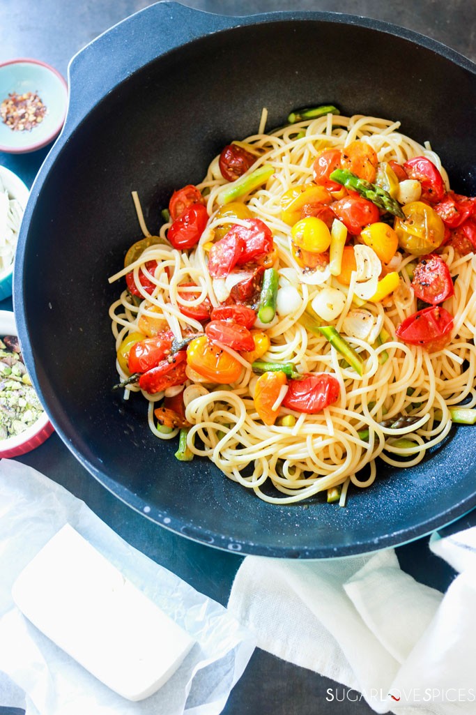 Cherry Tomato and Asparagus Primavera