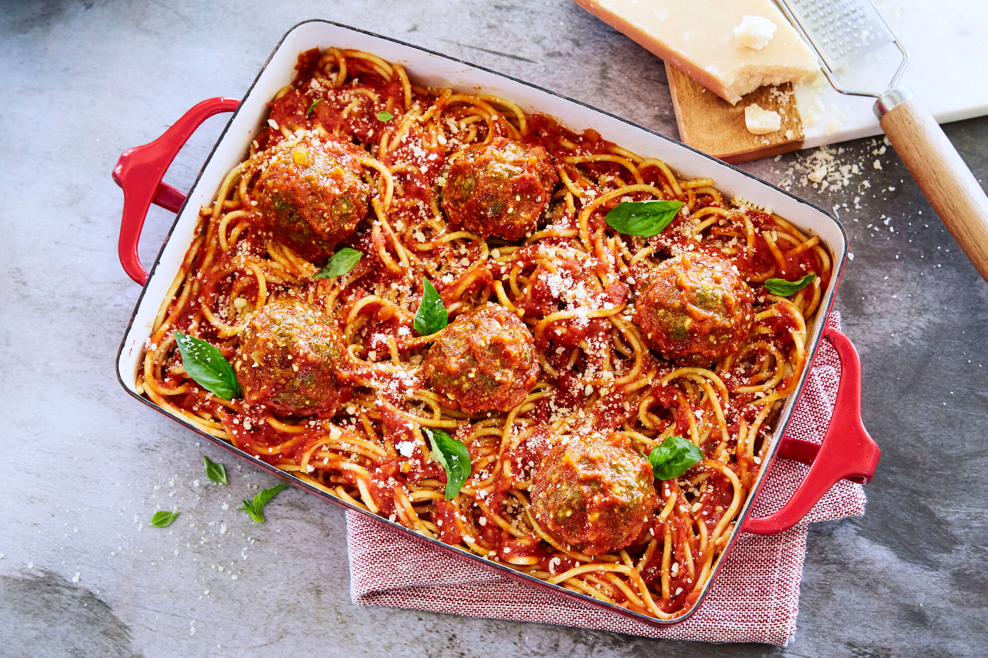 Meatball and Marinara Simmer