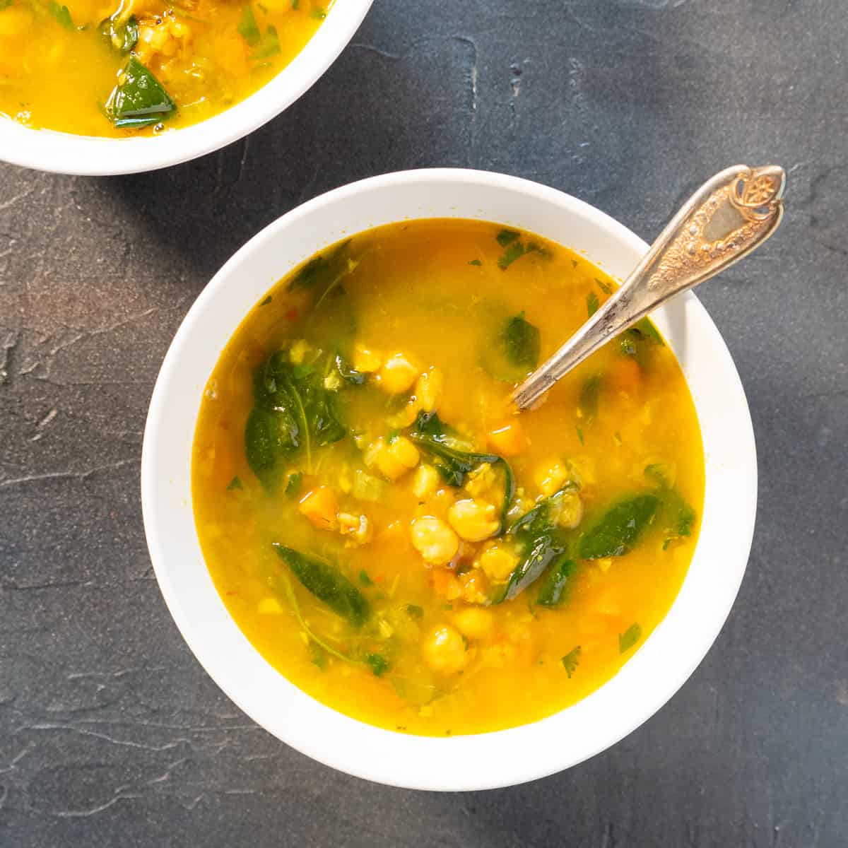 Chickpea Spinach Spiced