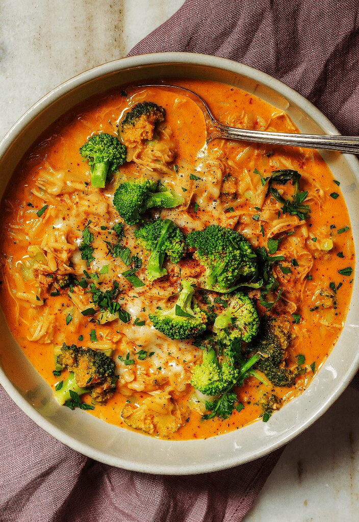 Spicy Sriracha Broccoli Cheddar