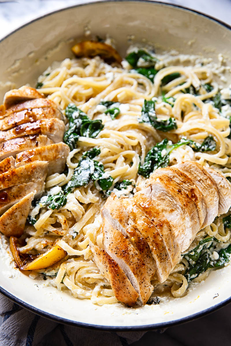 Spinach Ricotta Chicken Pasta