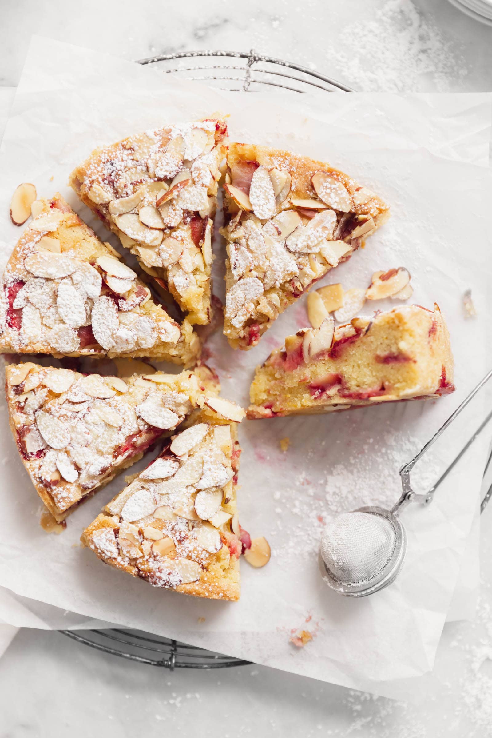 Strawberry Almond Shortcake