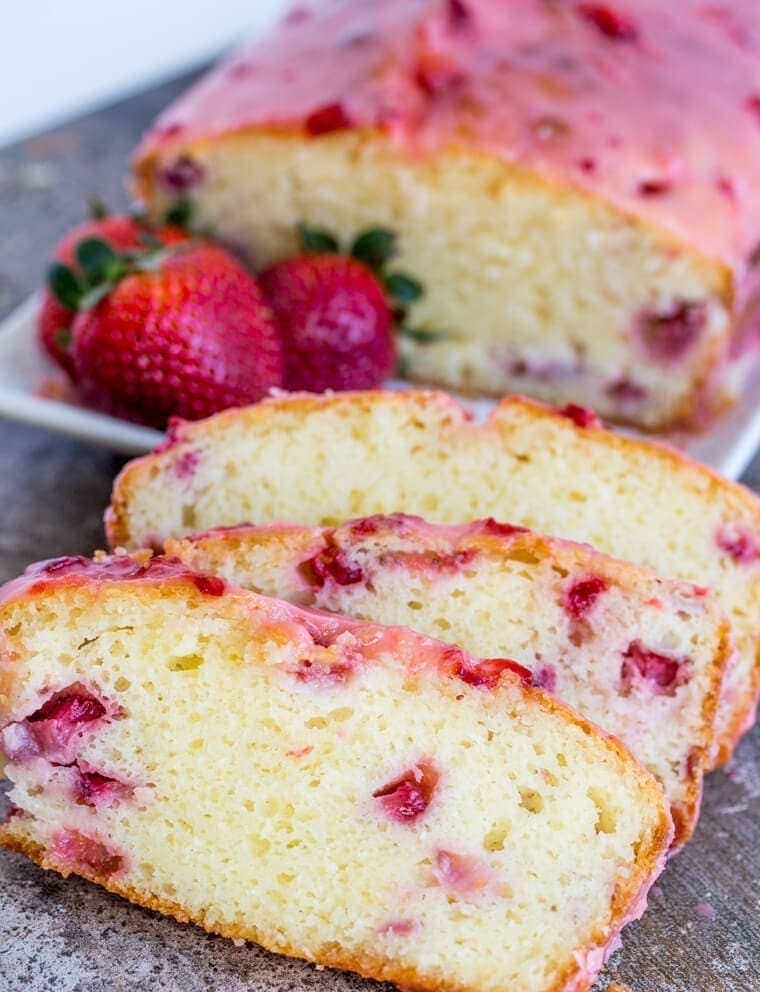 Strawberry Shortcake Pound Cake