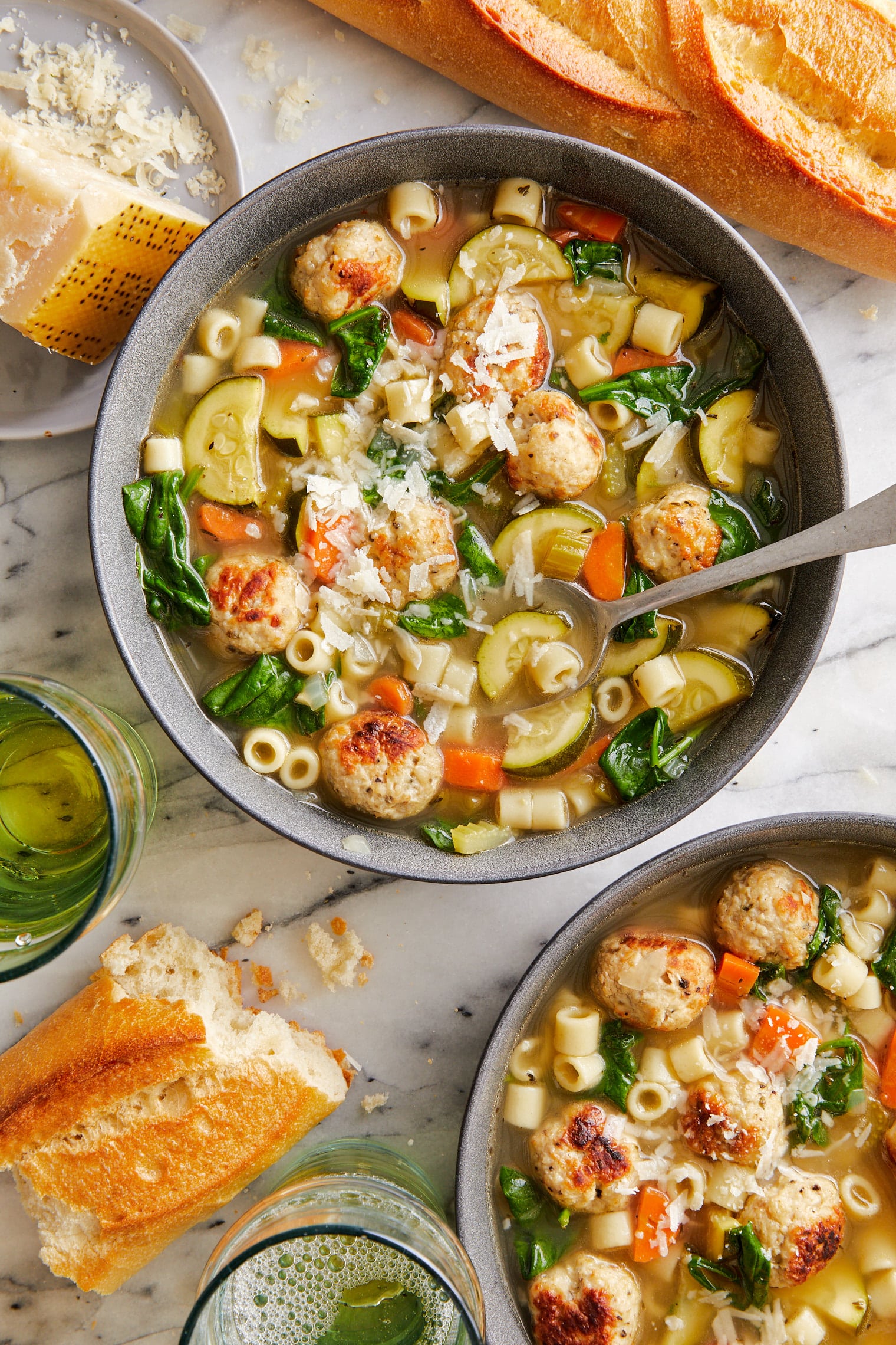 Turkey Meatball Minestrone