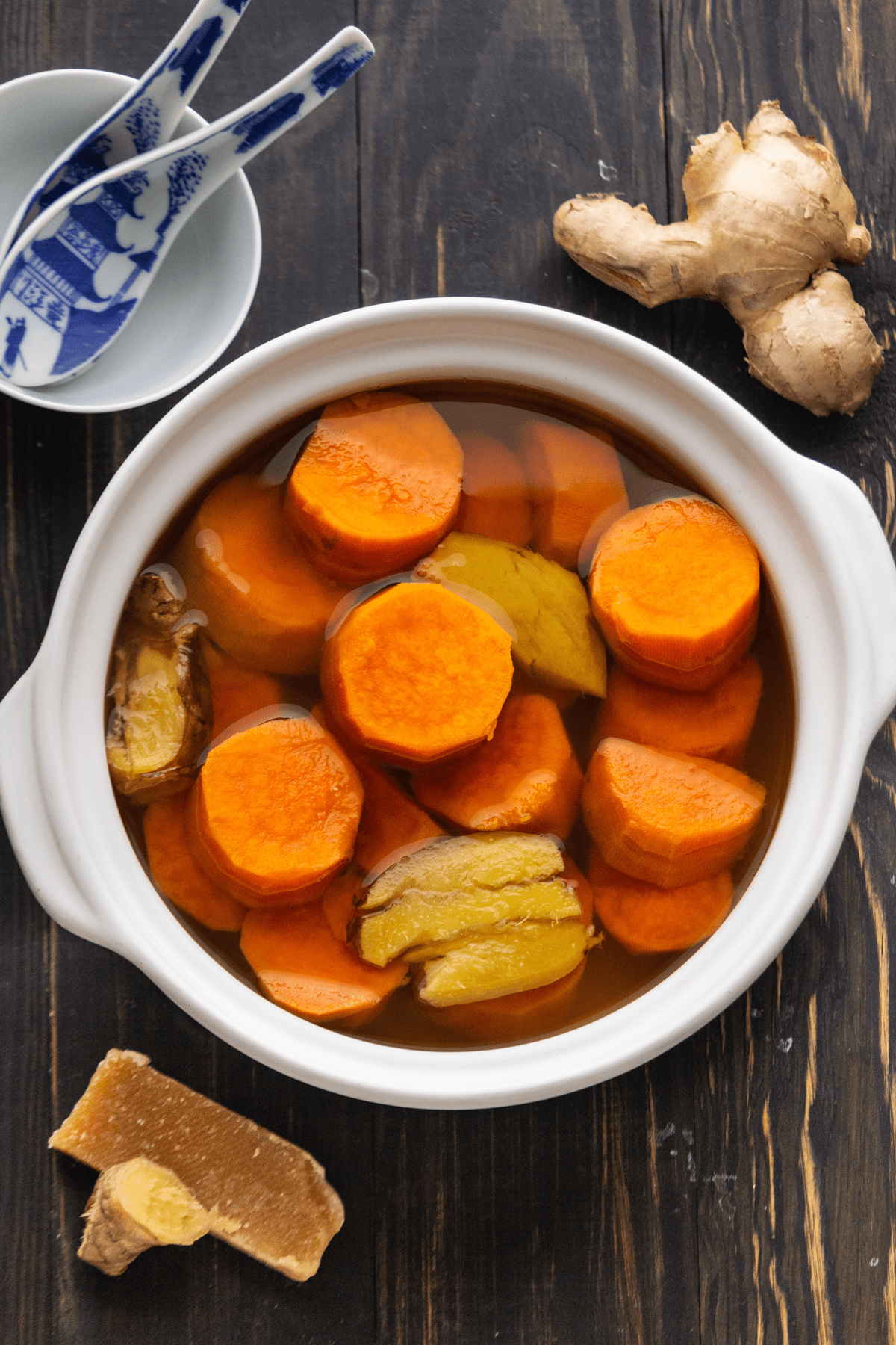 Orange Ginger Sweet Potato