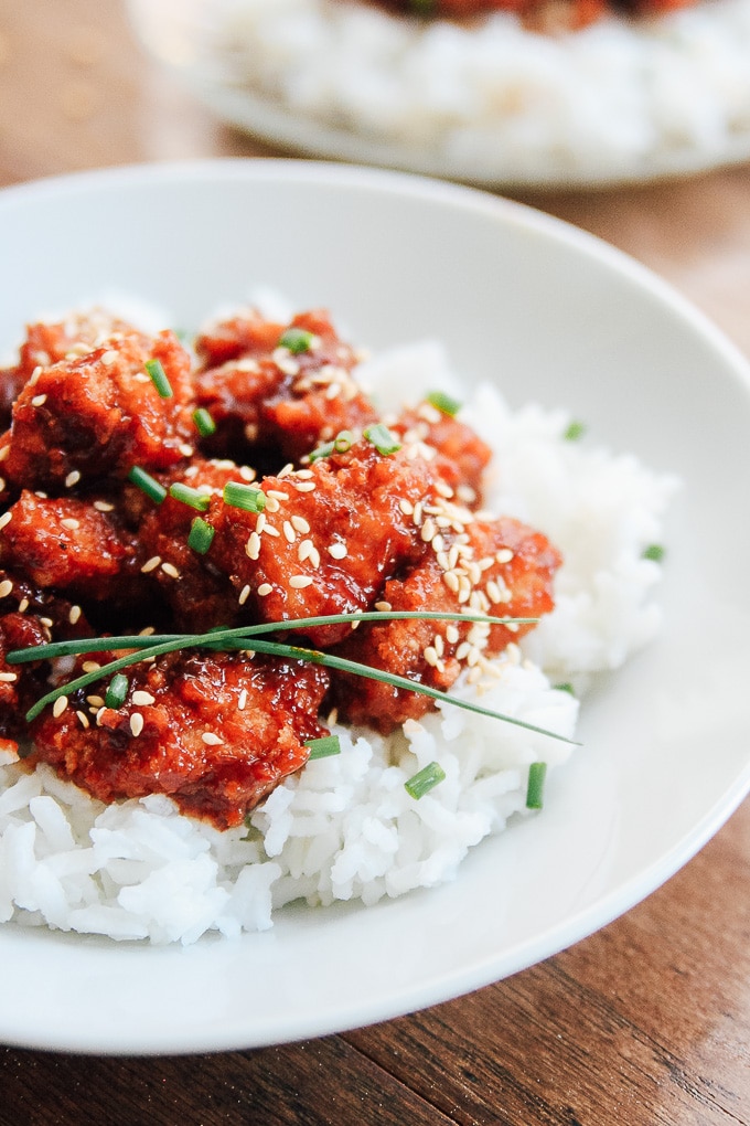 Sweet and Spicy Breaded Chicken
