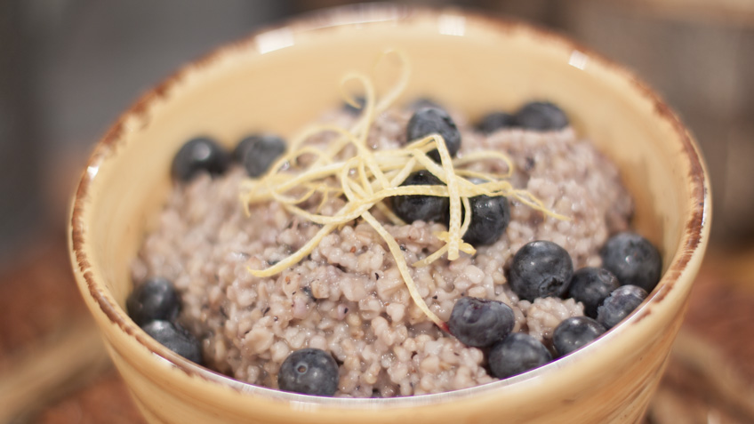 Blueberry Lemon Oatmeal