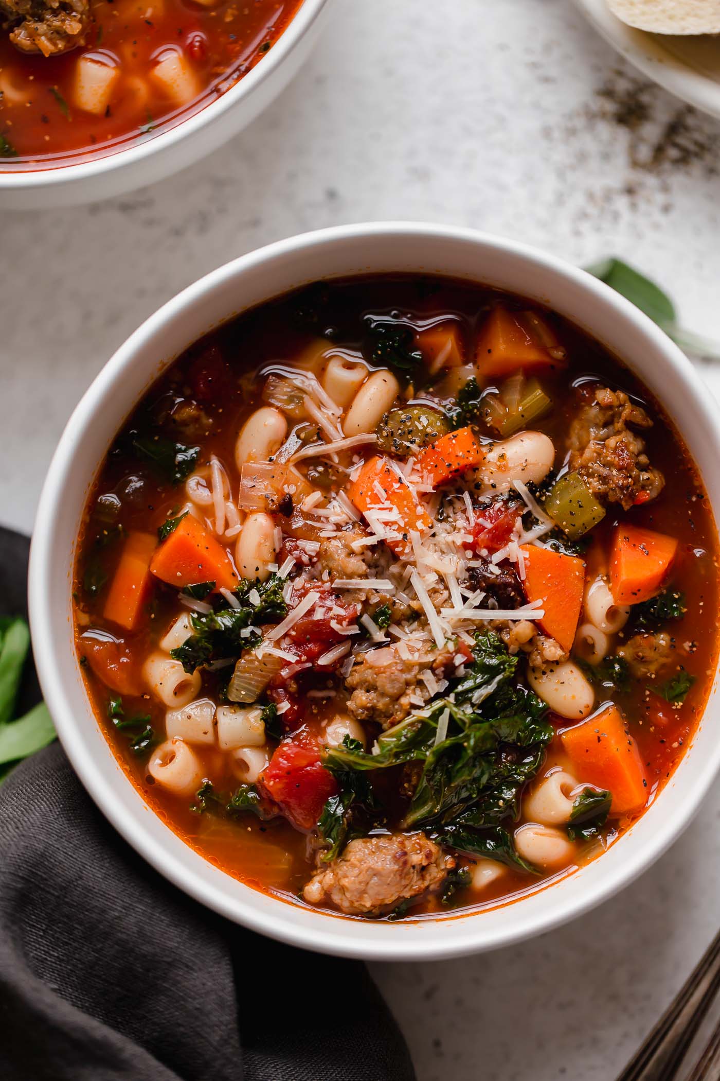 Chicken Sausage Minestrone