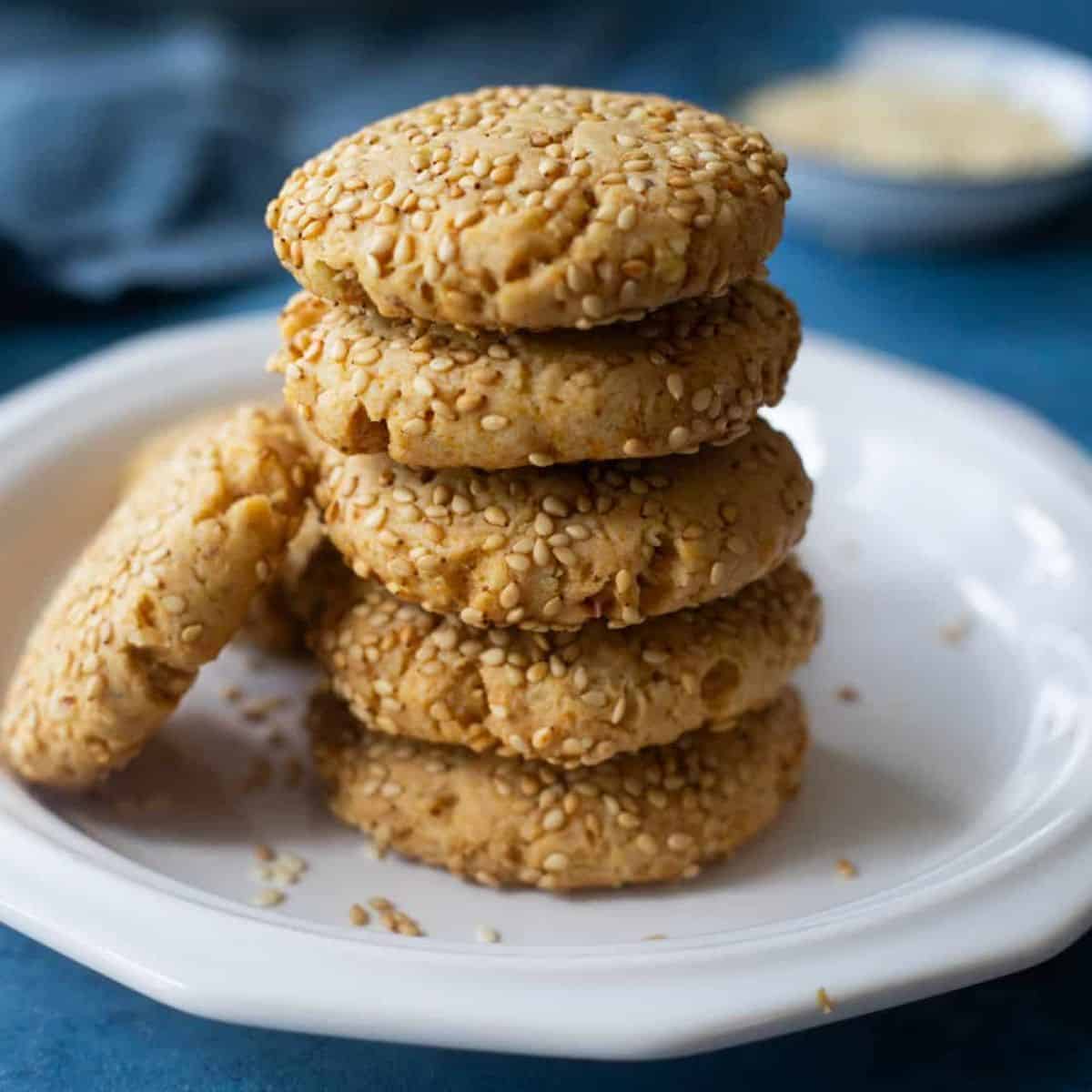 Sesame Seed Cookies Tahini