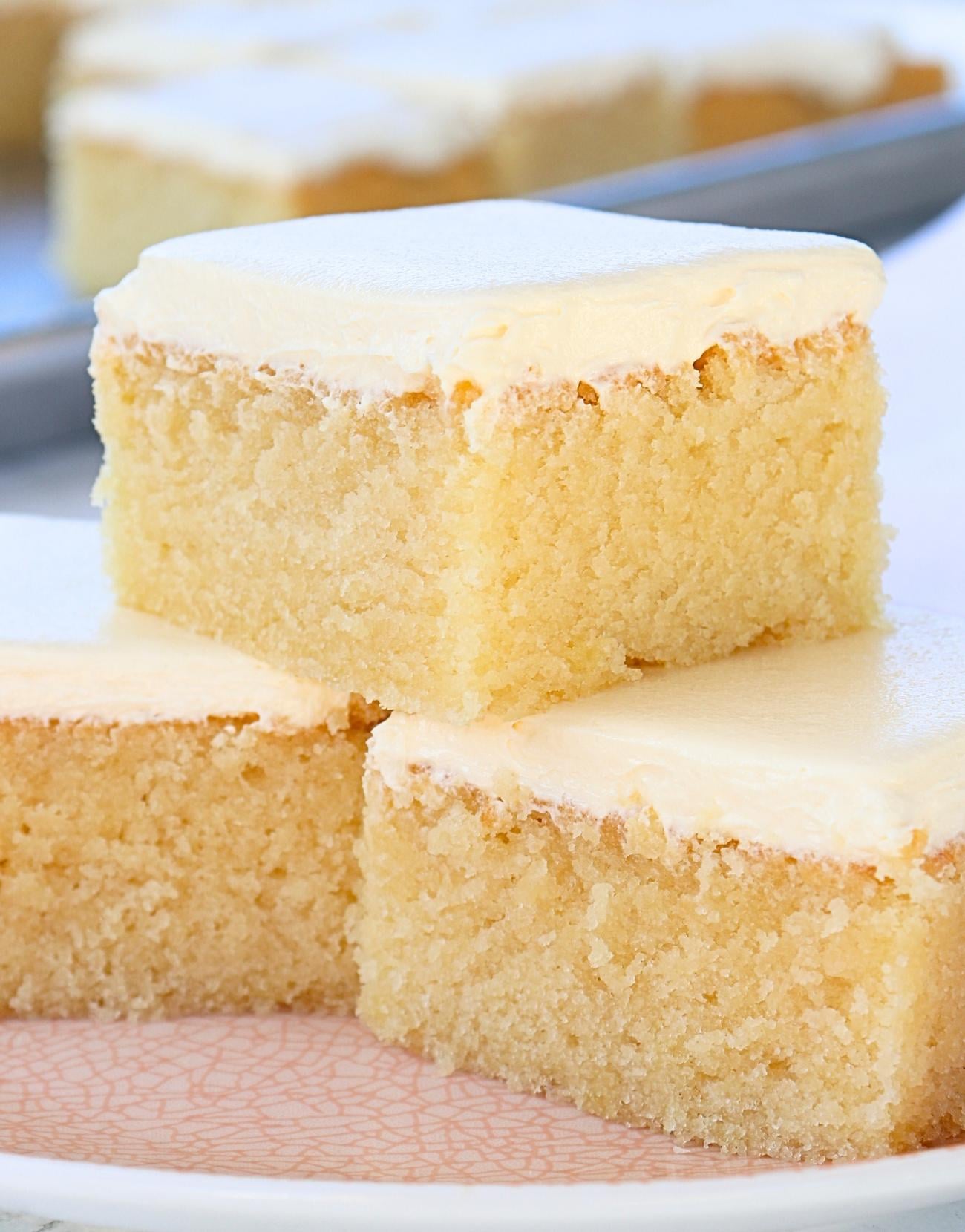 Classic Vanilla Sheet Cake