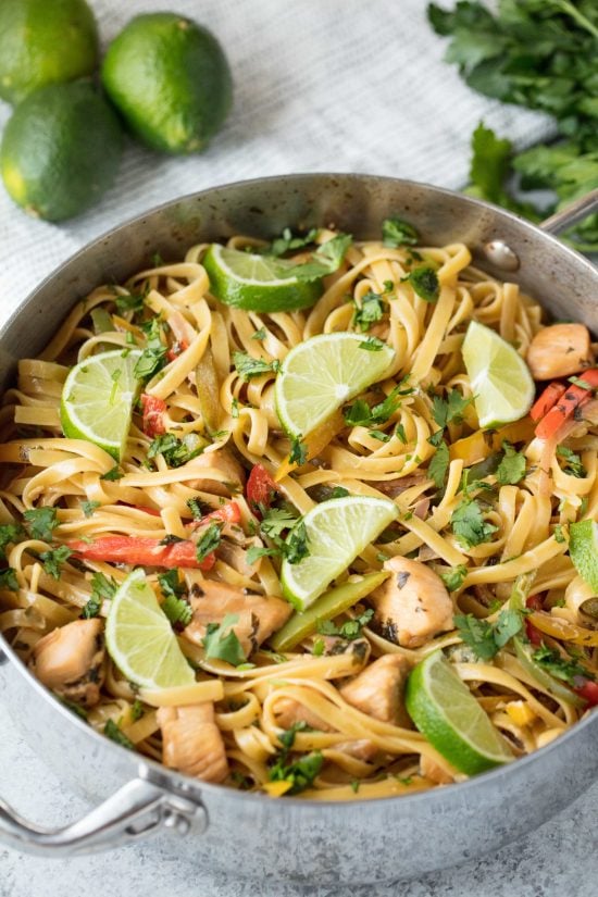 Chicken Tequila Lime Pasta