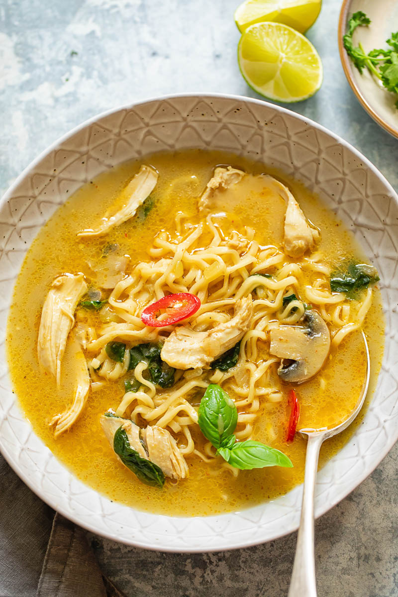 Thai Coconut Chicken Noodles
