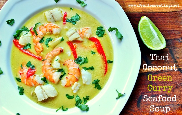 Thai Green Curry Seafood Soup